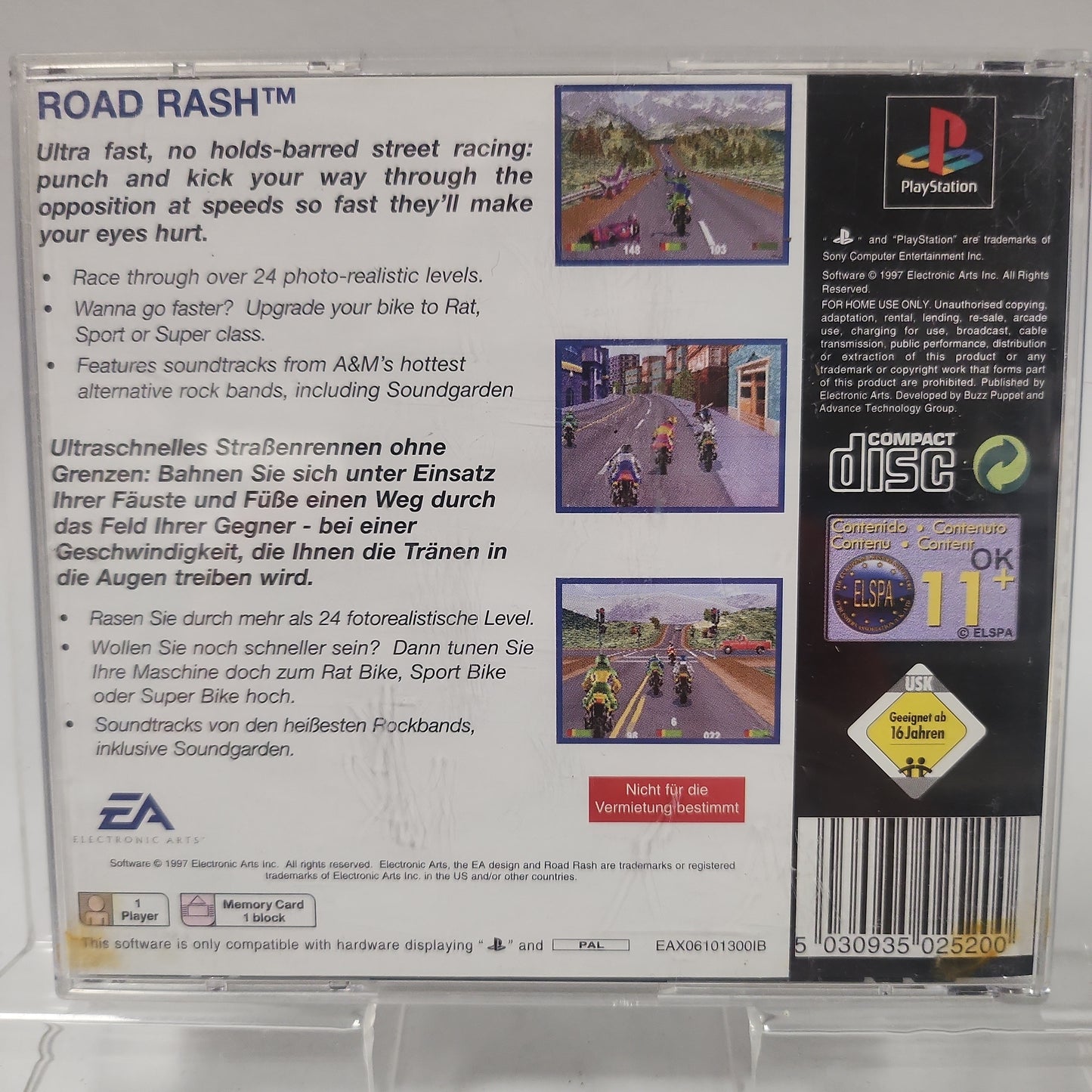 Road Rash Classics Playstation 1