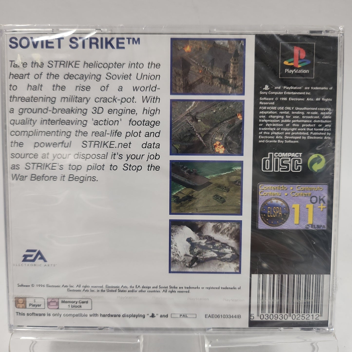 Sovjet Strike Classics geseald Playstation 1