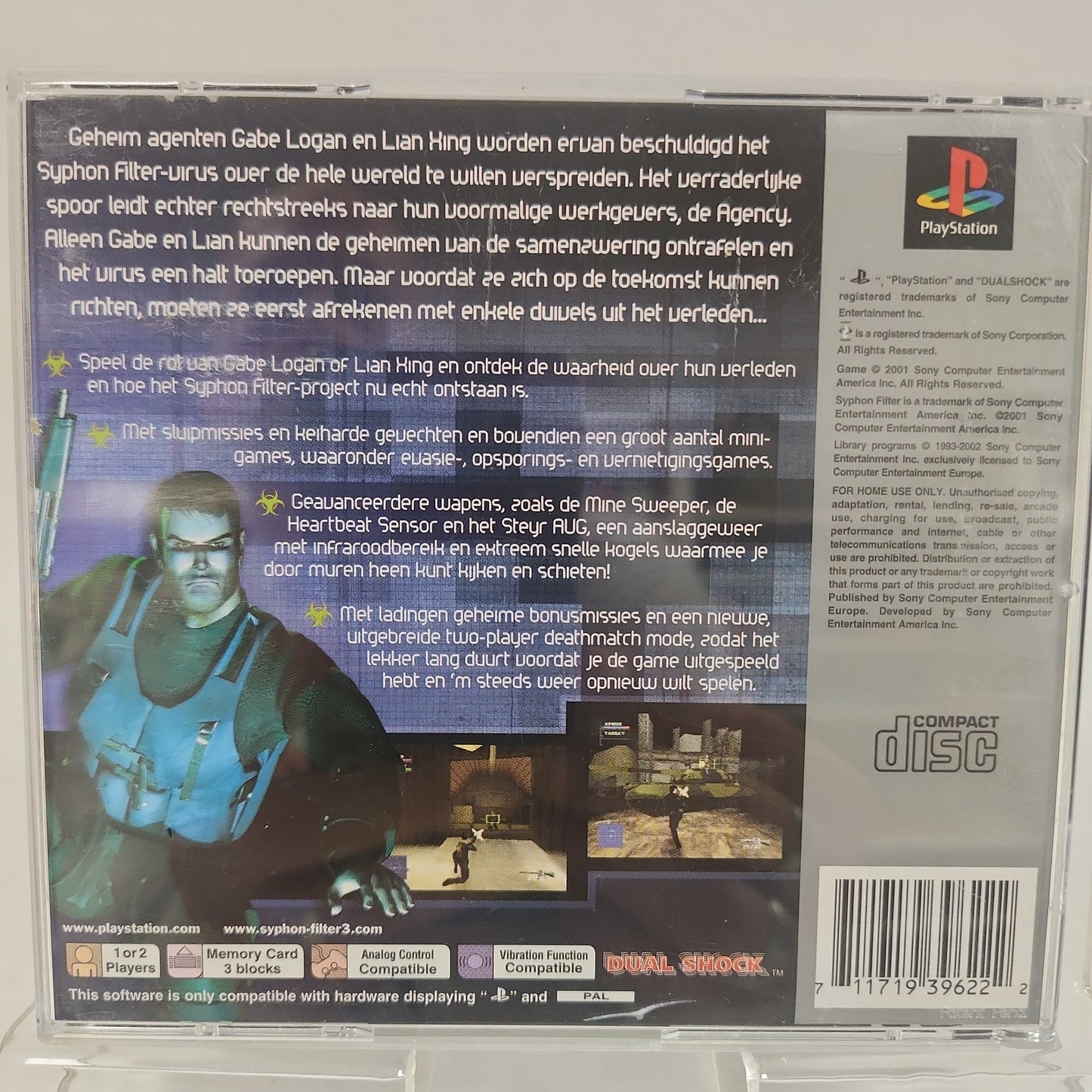 Syphon Filter 3 Platinum Playstation 1