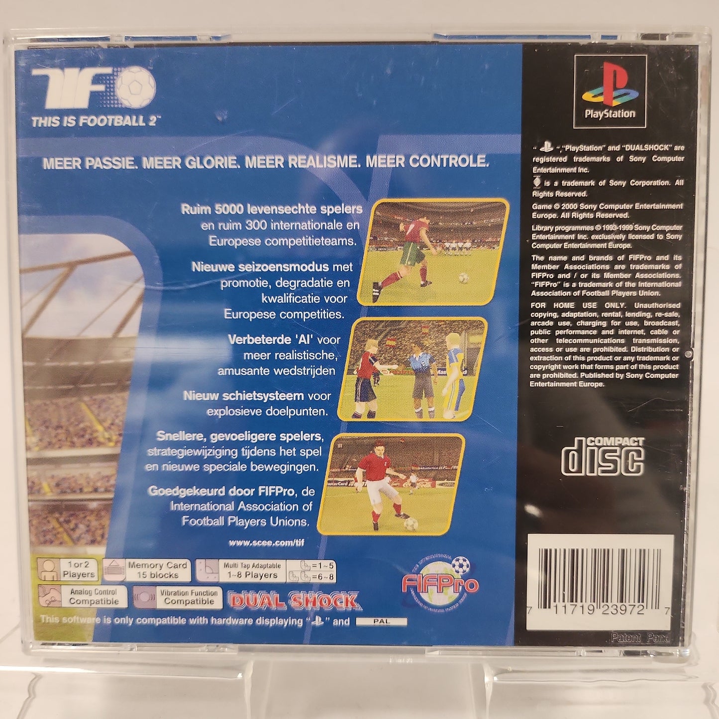 This is Football 2 Playstation 1