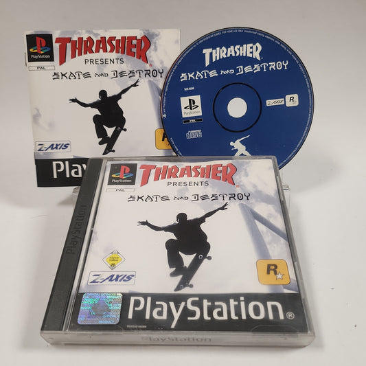 Thrasher Skate and Destroy Playstation 1