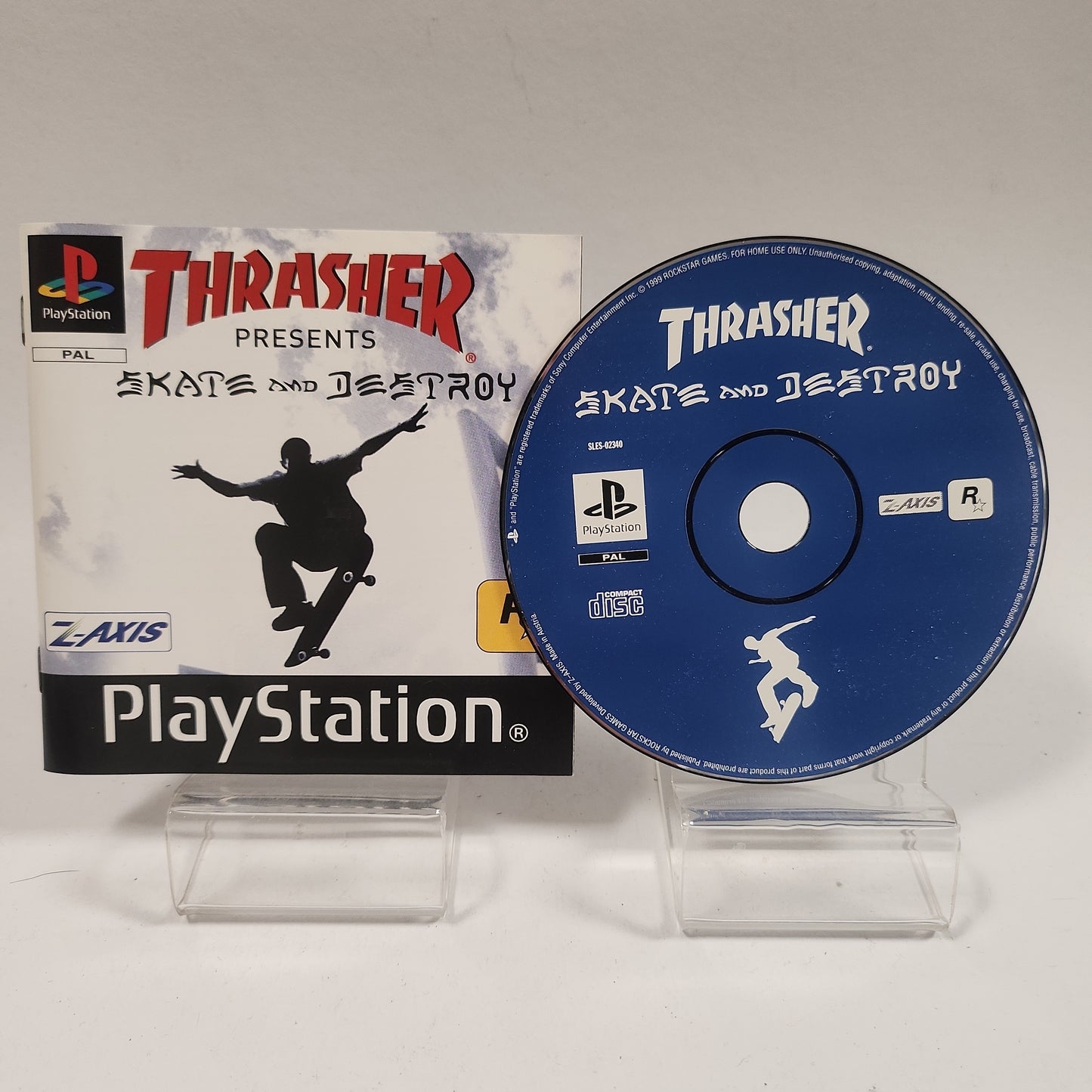 Thrasher Skate and Destroy Playstation 1