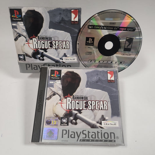 Tom Clancy's Rainbow Six Rogue Spear Platinum PS1