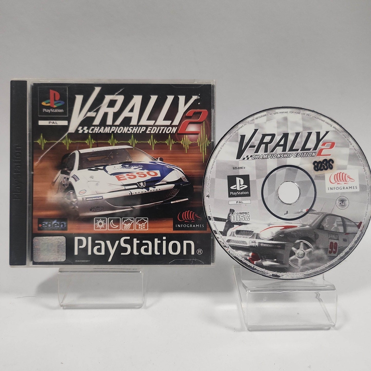 V-Rally 2 Championship Edition (No Book) Playstation 1 - Feniks Gameshop
