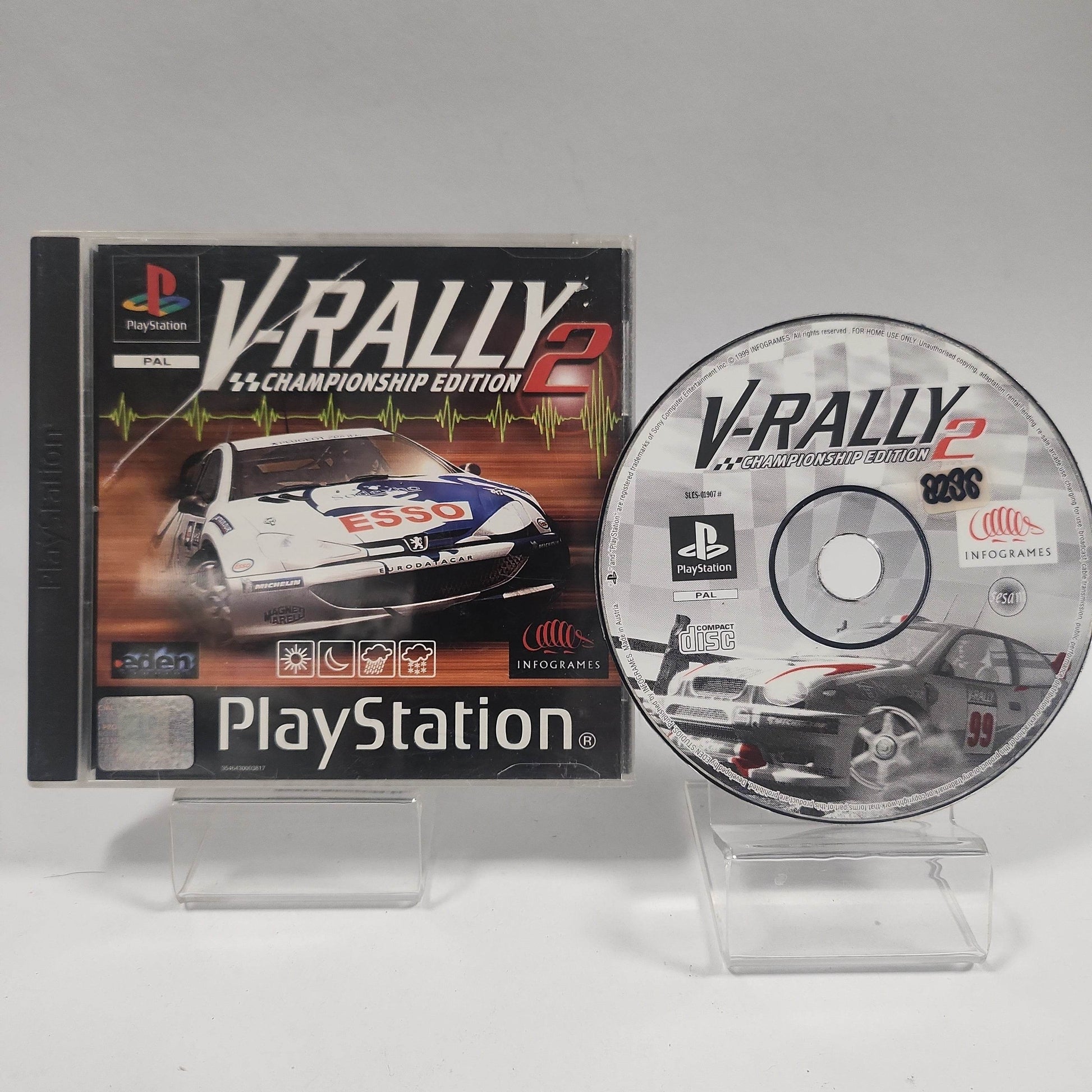 V-Rally 2 Championship Edition (No Book) Playstation 1 - Feniks Gameshop