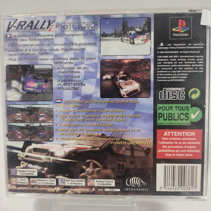 V-Rally 2 Championship Edition (No Book) Playstation 1 - Feniks Gameshop