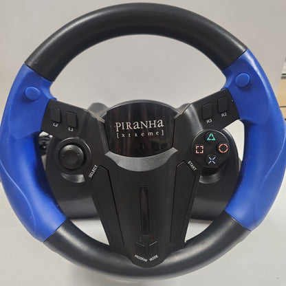 Piranha Xtreme P115 Racingwheel Playstation 2