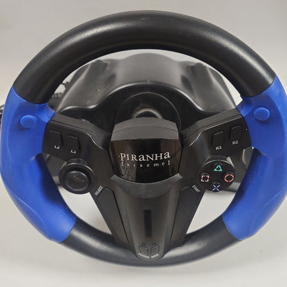 Piranha Xtreme P115 Racingwheel Playstation 2