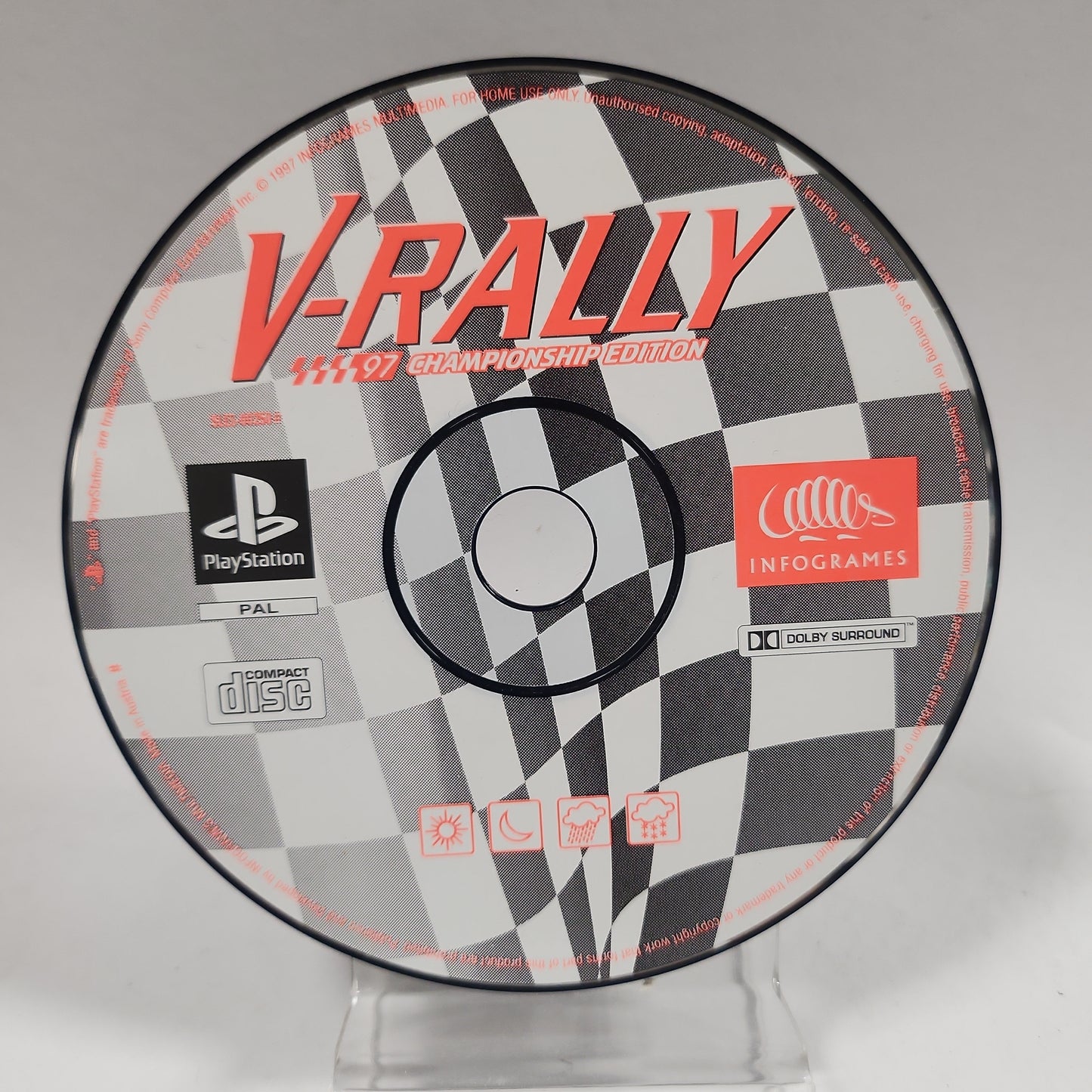 V-Rally '97 Championship Edition (Disc Only) PlayStation 1