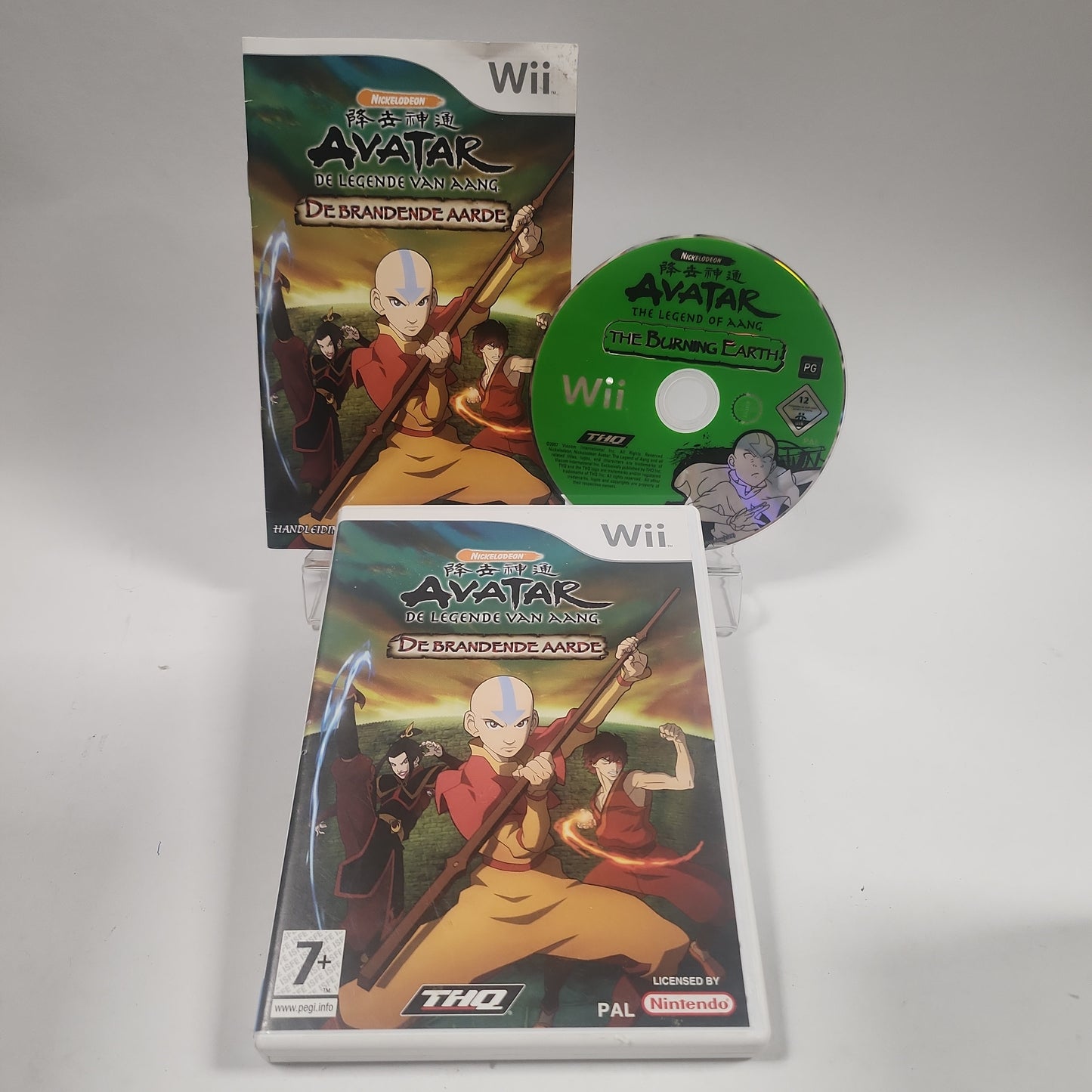 Avatar de Legende van Aang: de Brandende Aarde Nintendo Wii