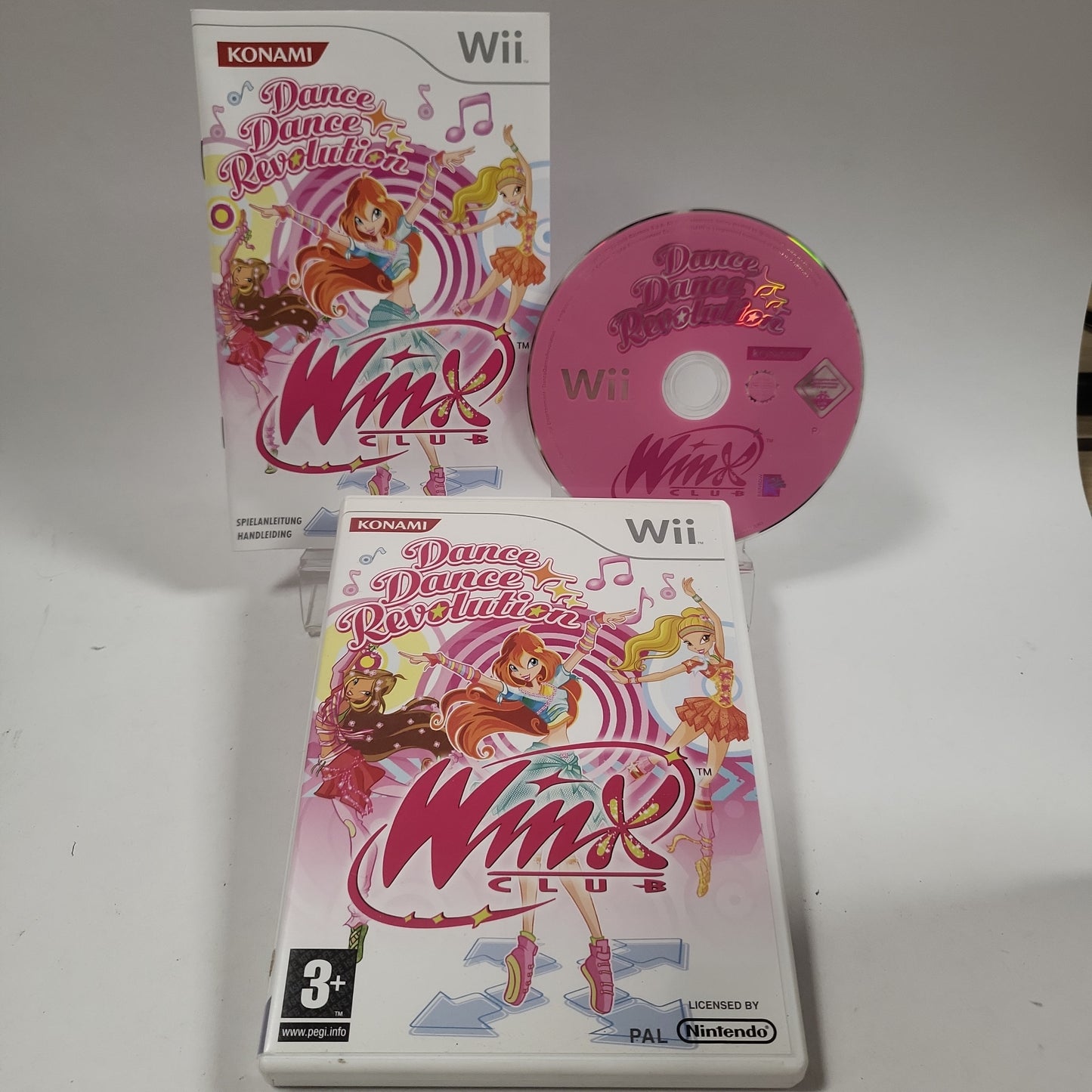 Dance Dance Revolution Winx Club Nintendo Wii