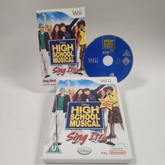 Disney High School Musical Sing it Nintendo Wii