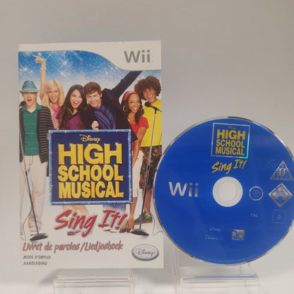 Disney High School Musical Sing it Nintendo Wii