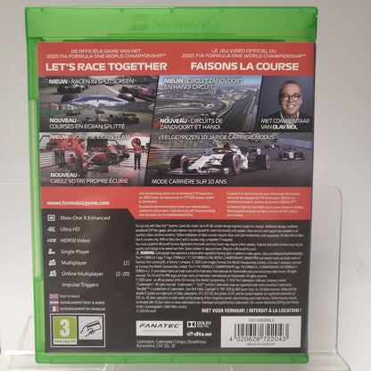 F1 2020 The Official Videogame Xbox One