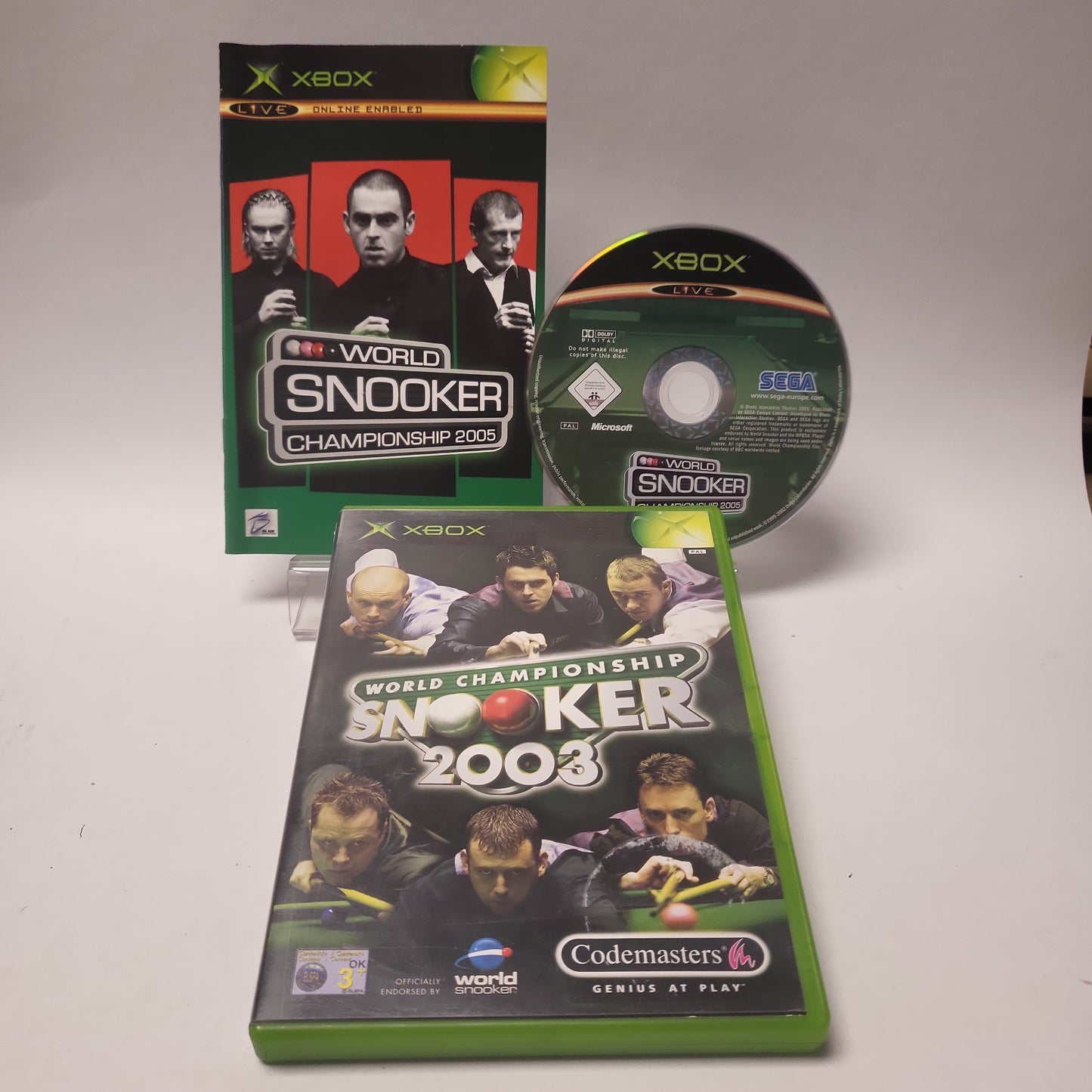 World Snooker Championship 2003 Xbox Original