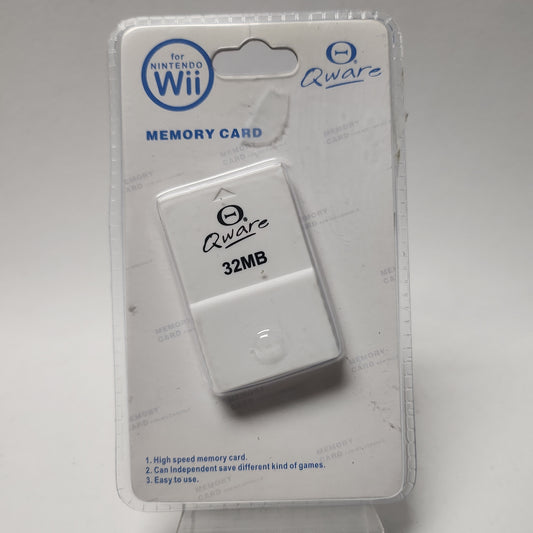 Qware Memorycard 32mb geseald Nintendo Wii