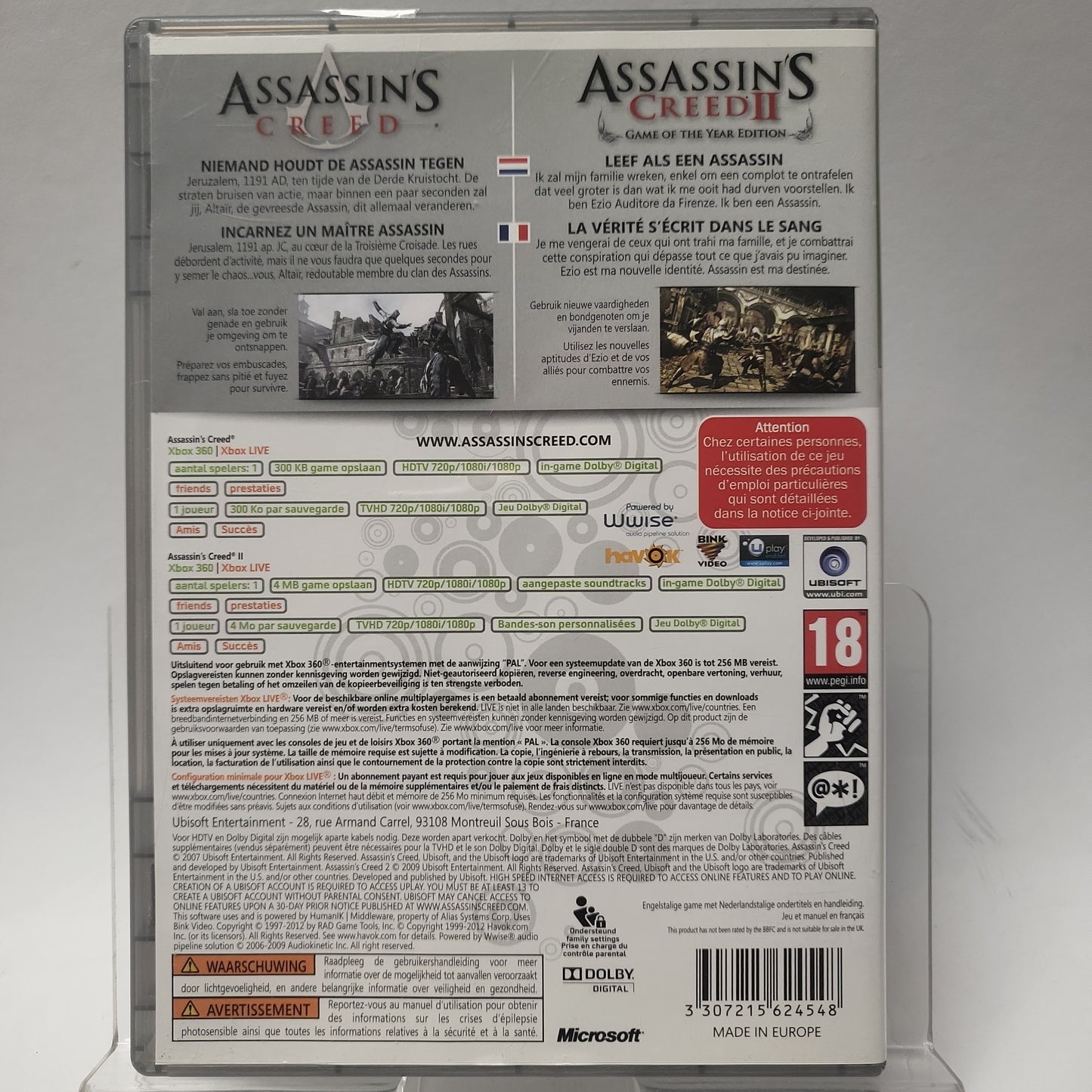 Assassin's Creed Double Pack Classics Xbox 360