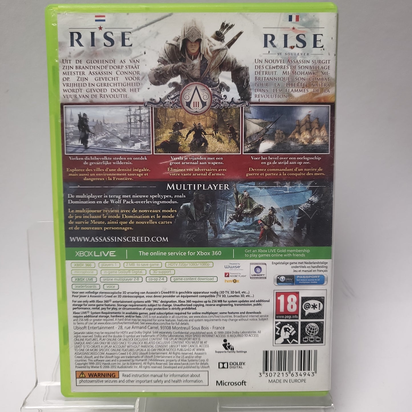 Assassin's Creed III Xbox 360