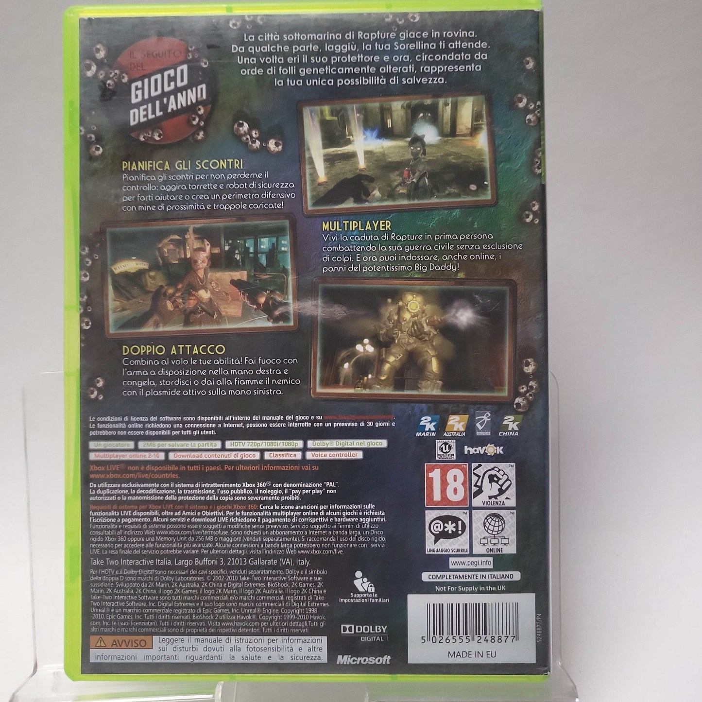 Bioshock 2 Xbox 360 - Feniks Gameshop