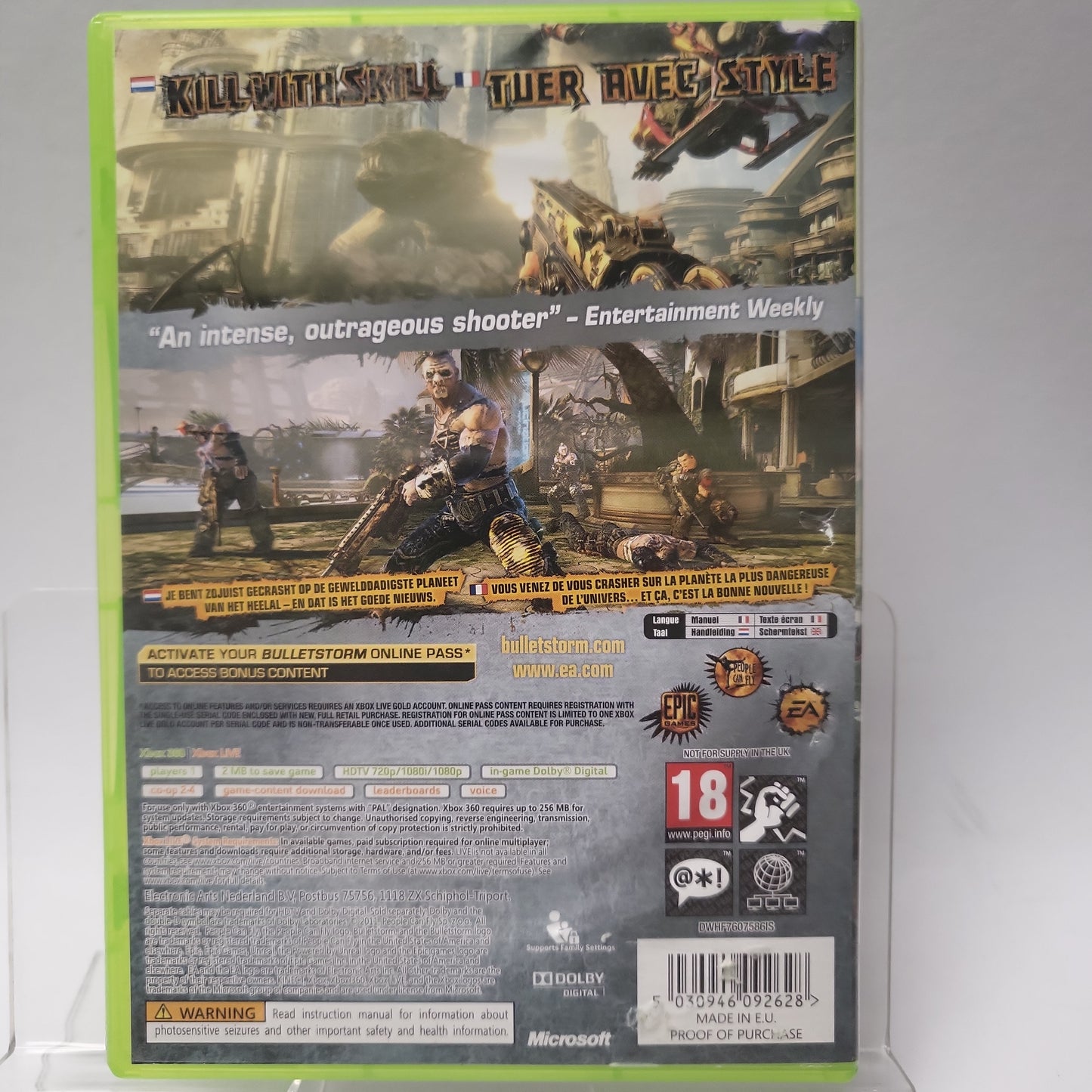 Bulletstorm Xbox 360