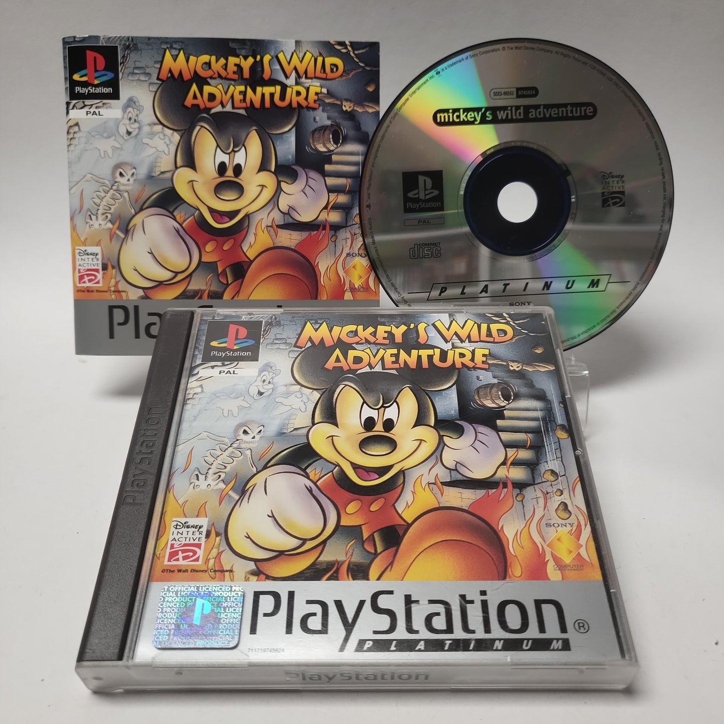 Mickey's Wild Adventures Platinum Edition Playstation 1