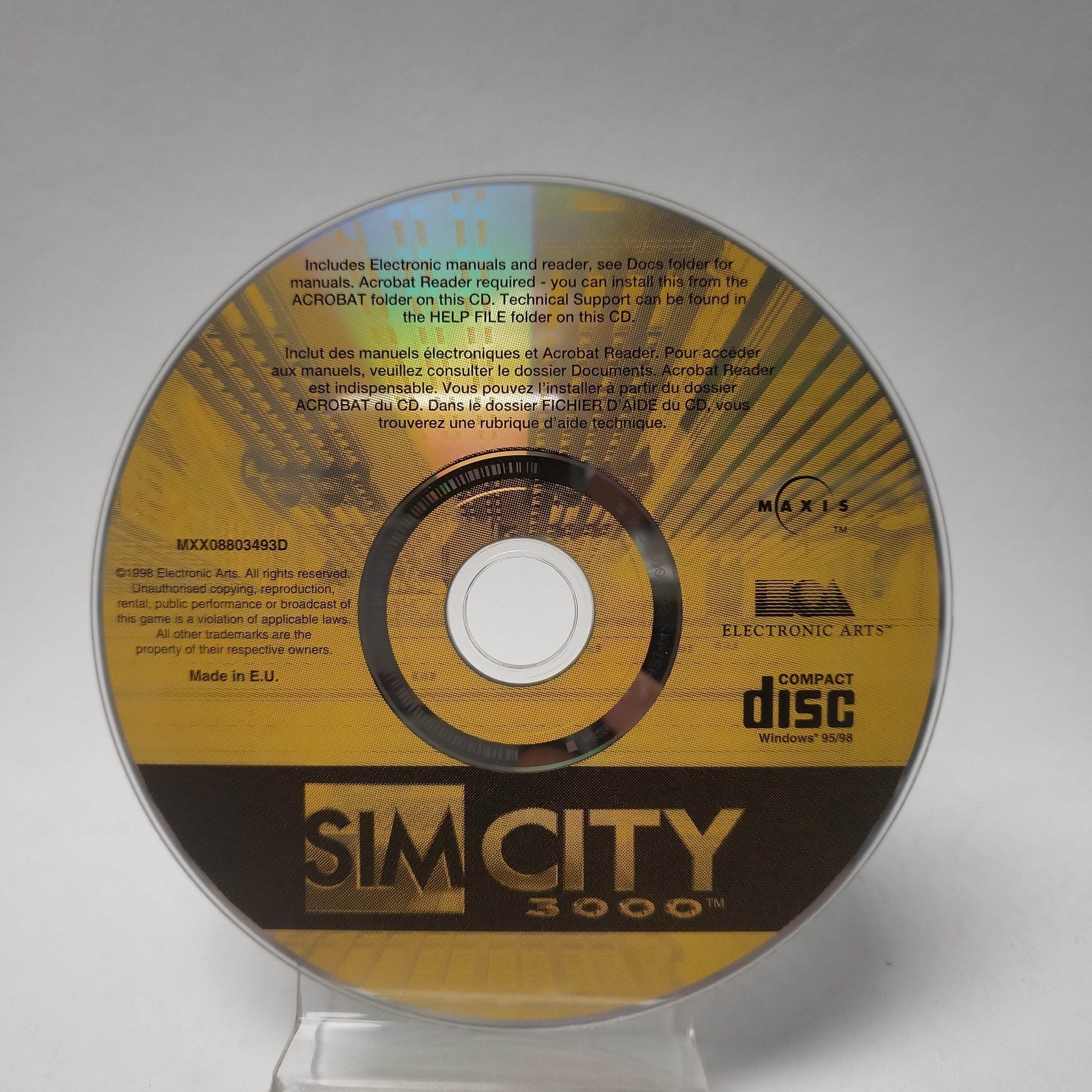 Sims City 3000 (Disc Only) PC - Feniks Gameshop