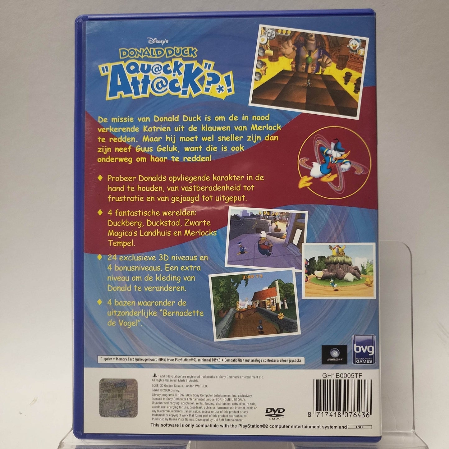 Disney's Donald Duck Quack Attack Playstation 2 - Feniks Gameshop