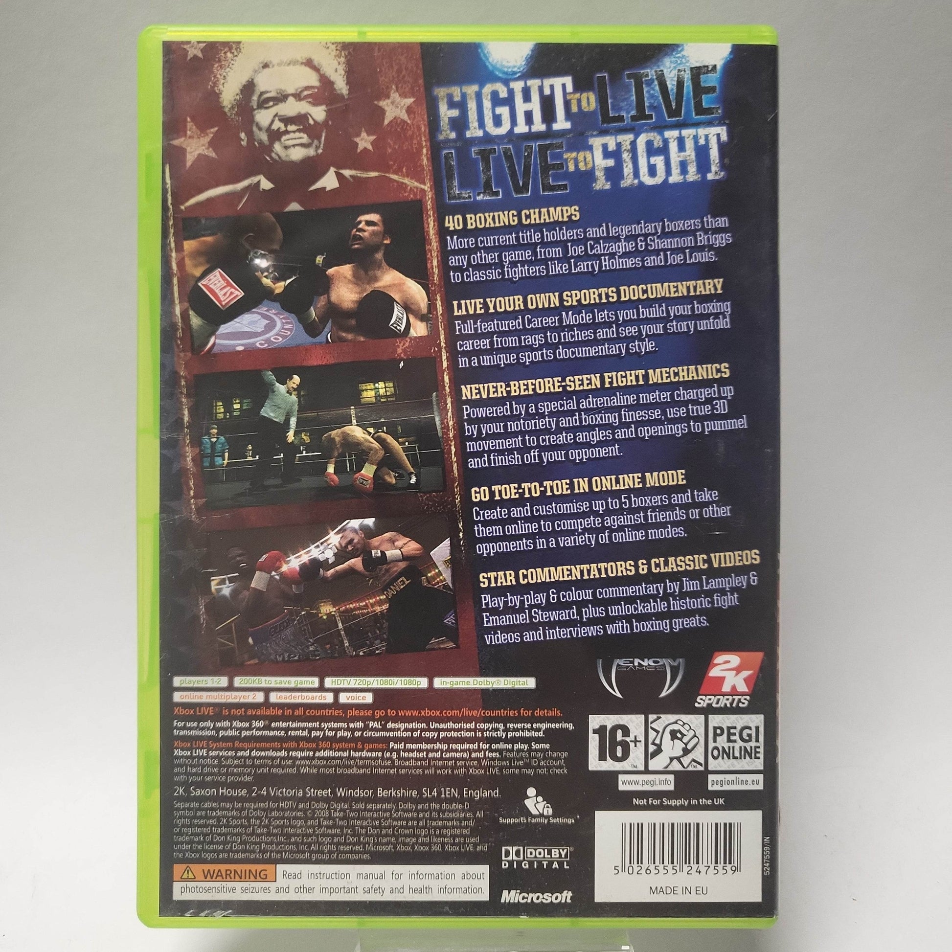 Don King presents PrizeFighter (No Book) 360 - Feniks Gameshop