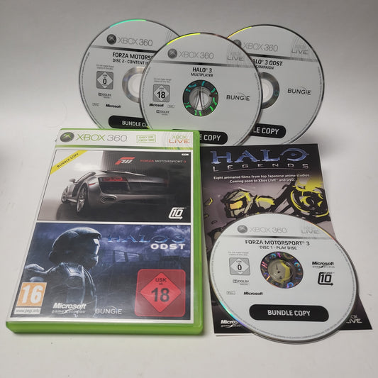 Forza Motorsport 3 & Halo 3 Odst Xbox 360