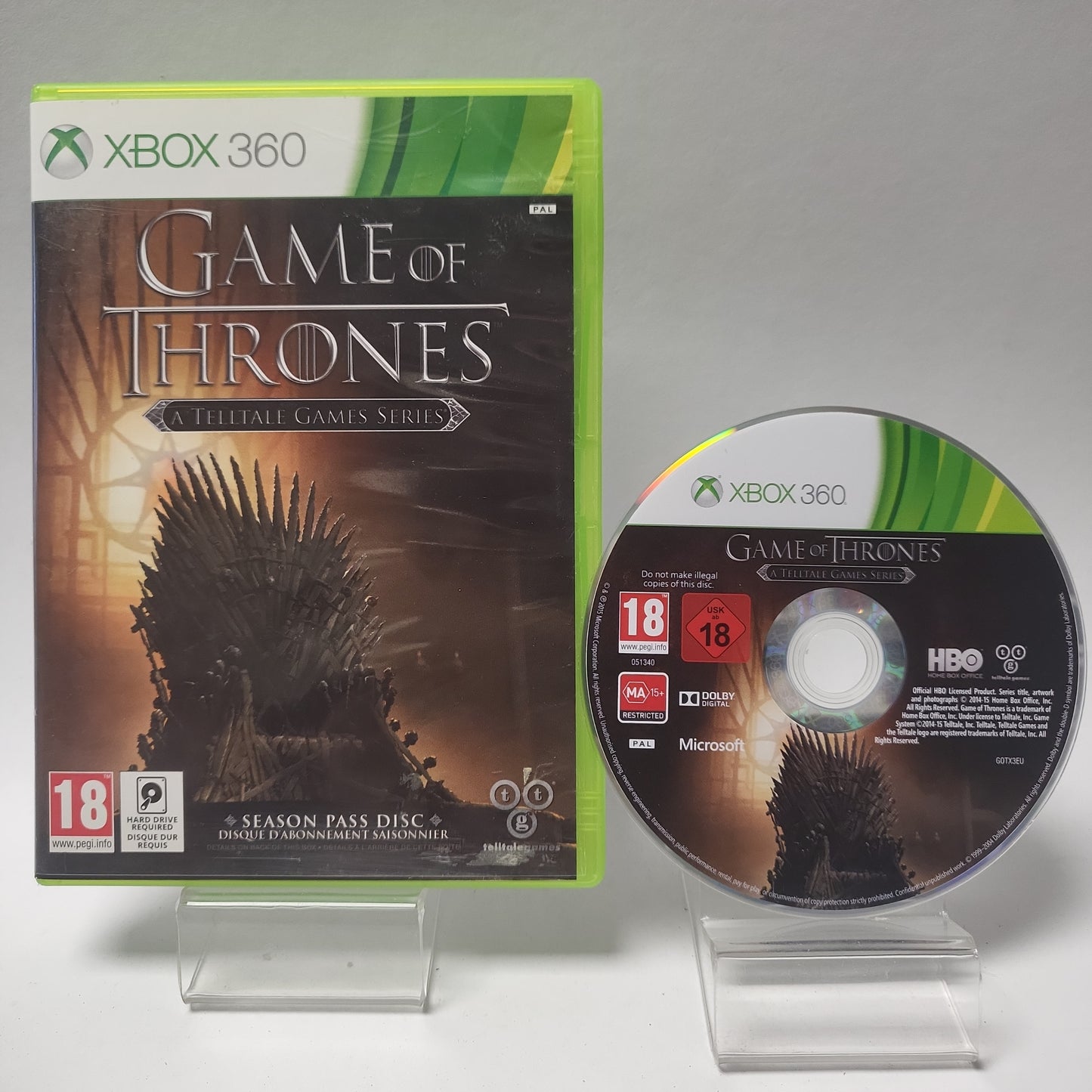 Game of Thrones a Telltale Games Series (No Book) Xbox 360