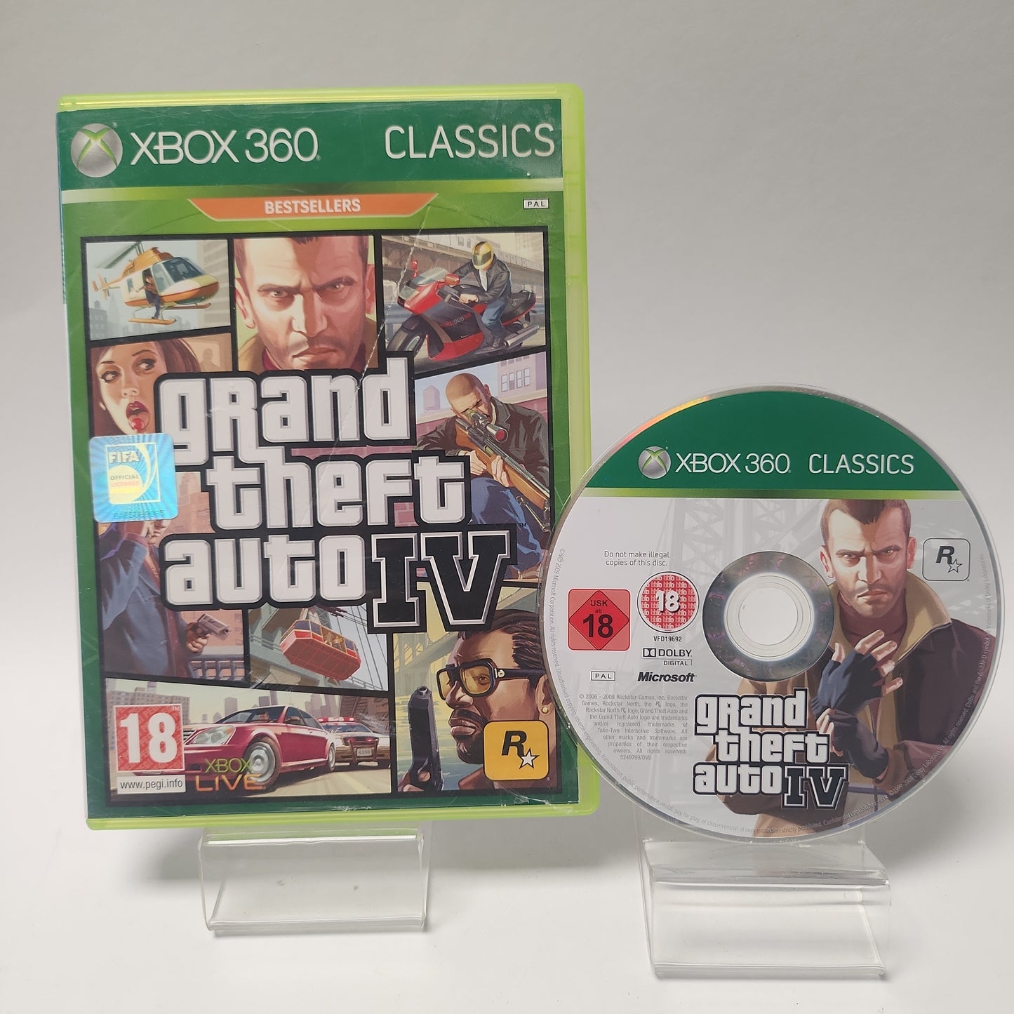 Grand Theft Auto IV Best Sellers Classics (No Book) Xbox 360