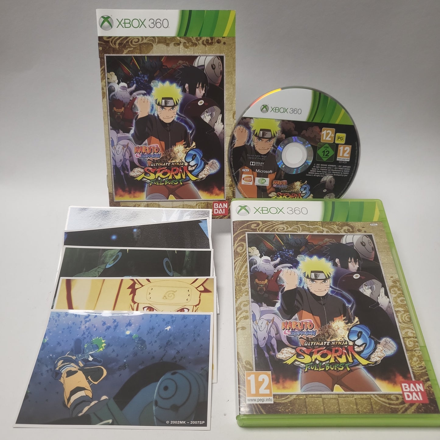 Naruto Shippuden Ultimate Ninja Storm 3 Full Burst Xbox 360