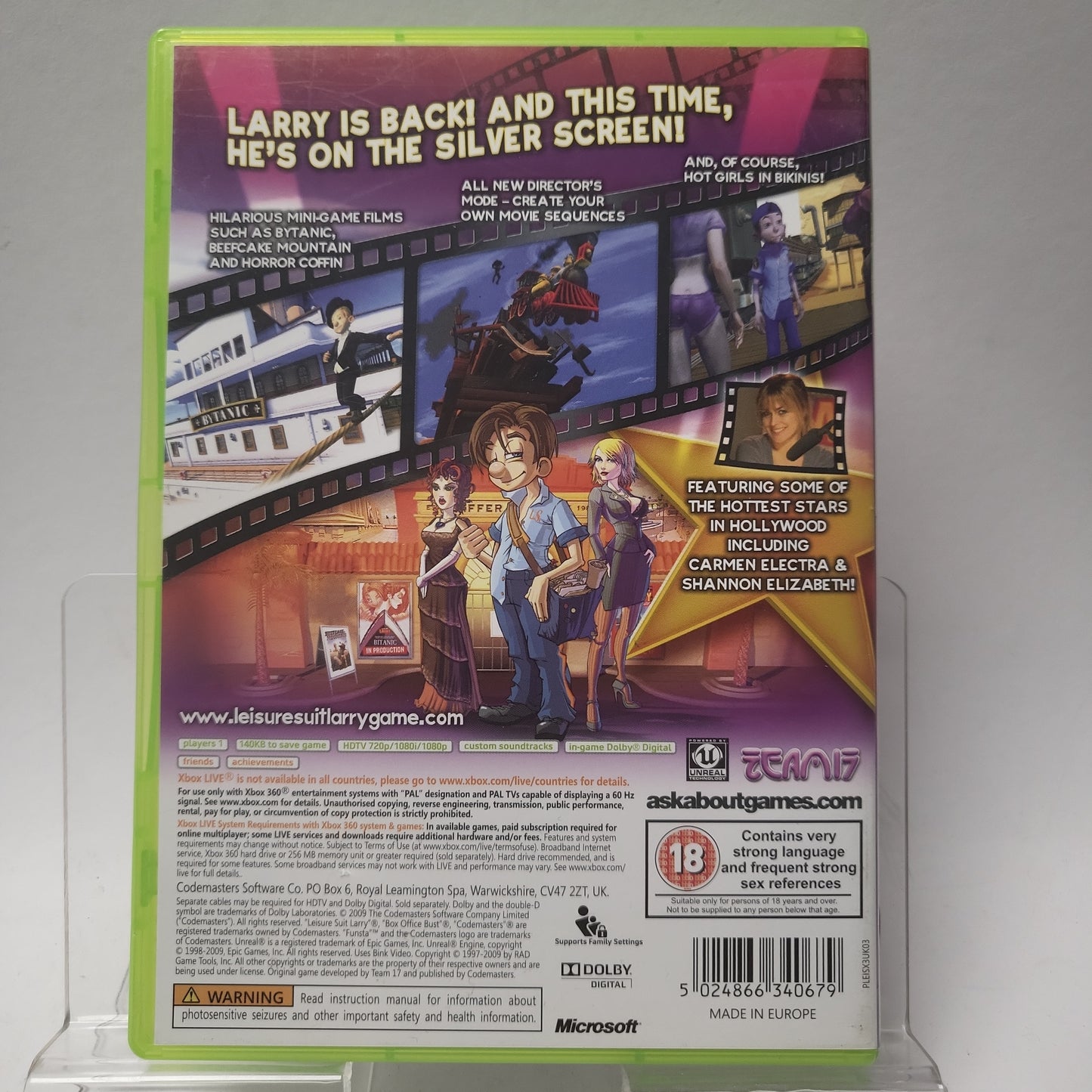 Leisure Suit Larry Box Office Bust Xbox 360