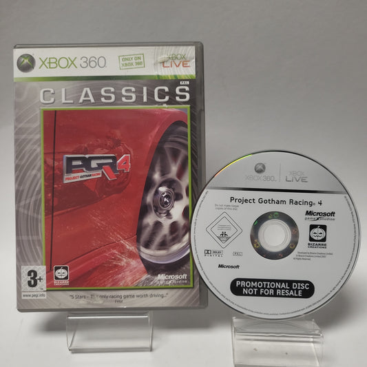 Project Gotham Racing 4 Promo Disc Xbox 360