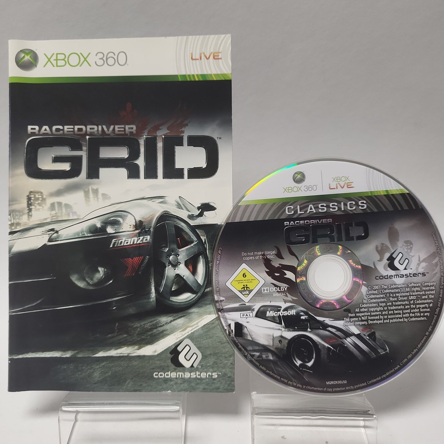 Racedriver Grid Classics Xbox 360