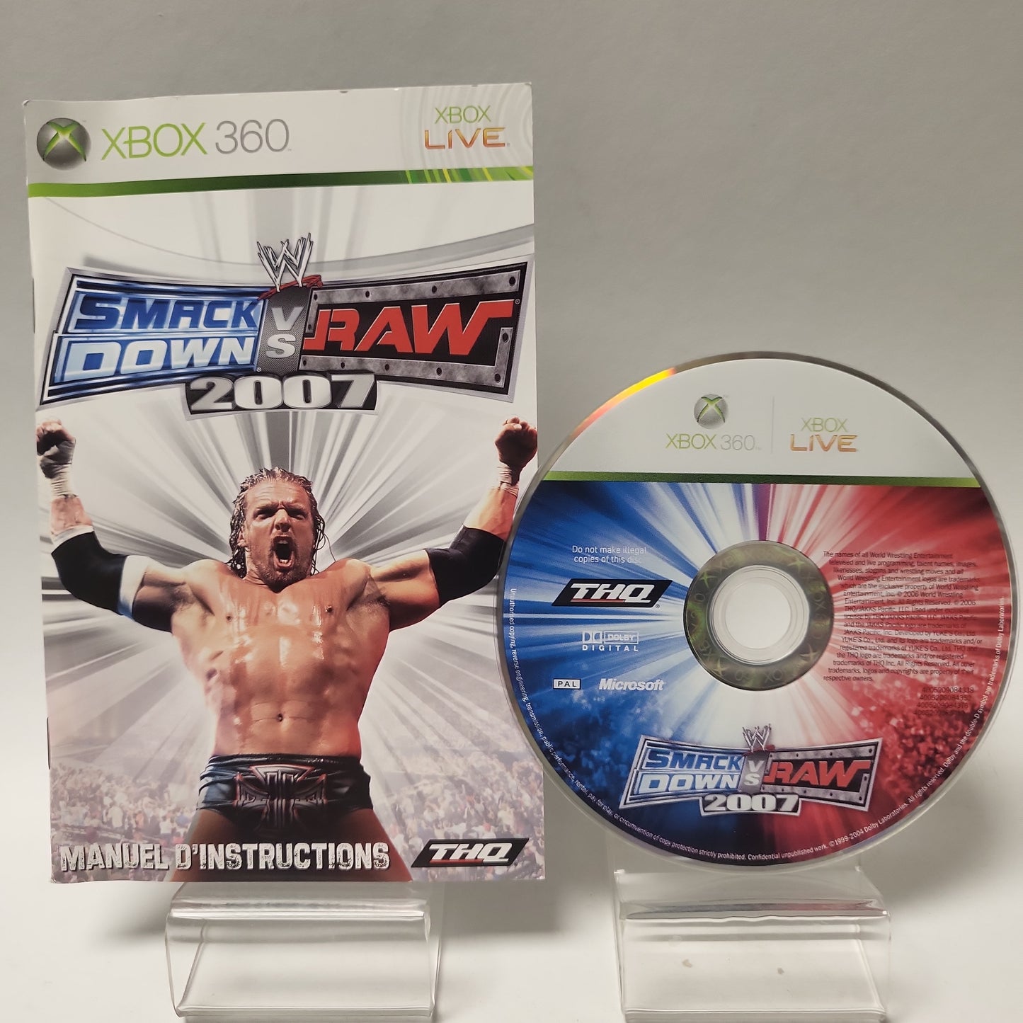 Smackdown vs Raw 2007 Xbox 360- Live