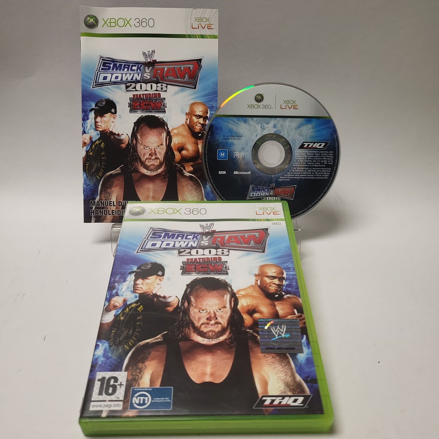 Smackdown vs Raw 2008 Xbox 360