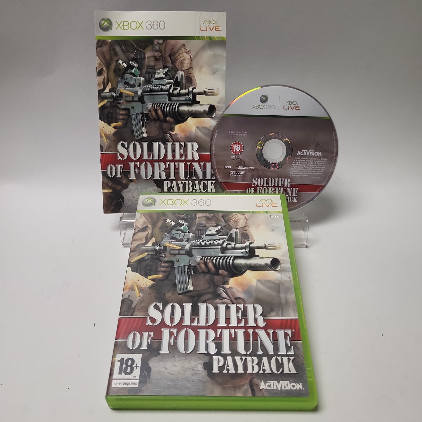 Soldier of Fortune Payback Xbox 360 – Live