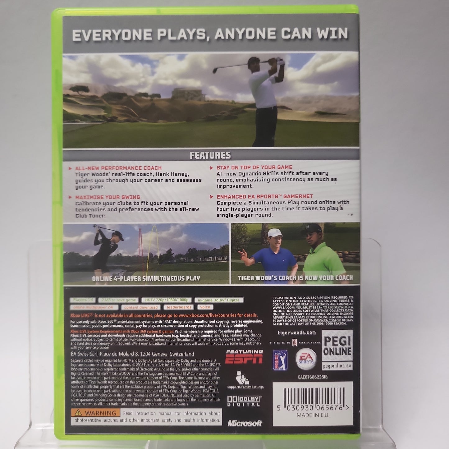 Tiger Woods PGA Tour 09 Xbox 360