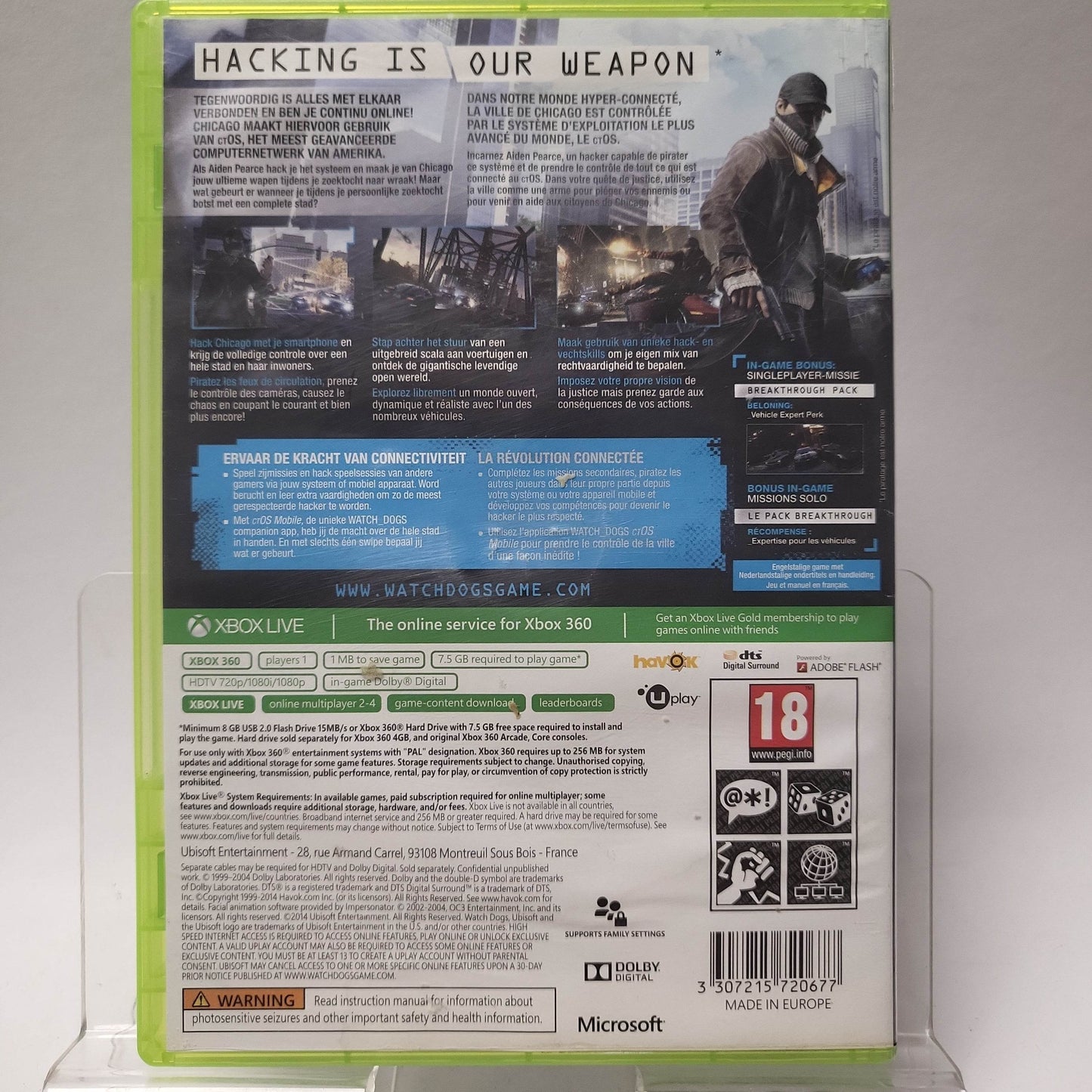 Watchdogs Special Edition Xbox 360 - Feniks Gameshop