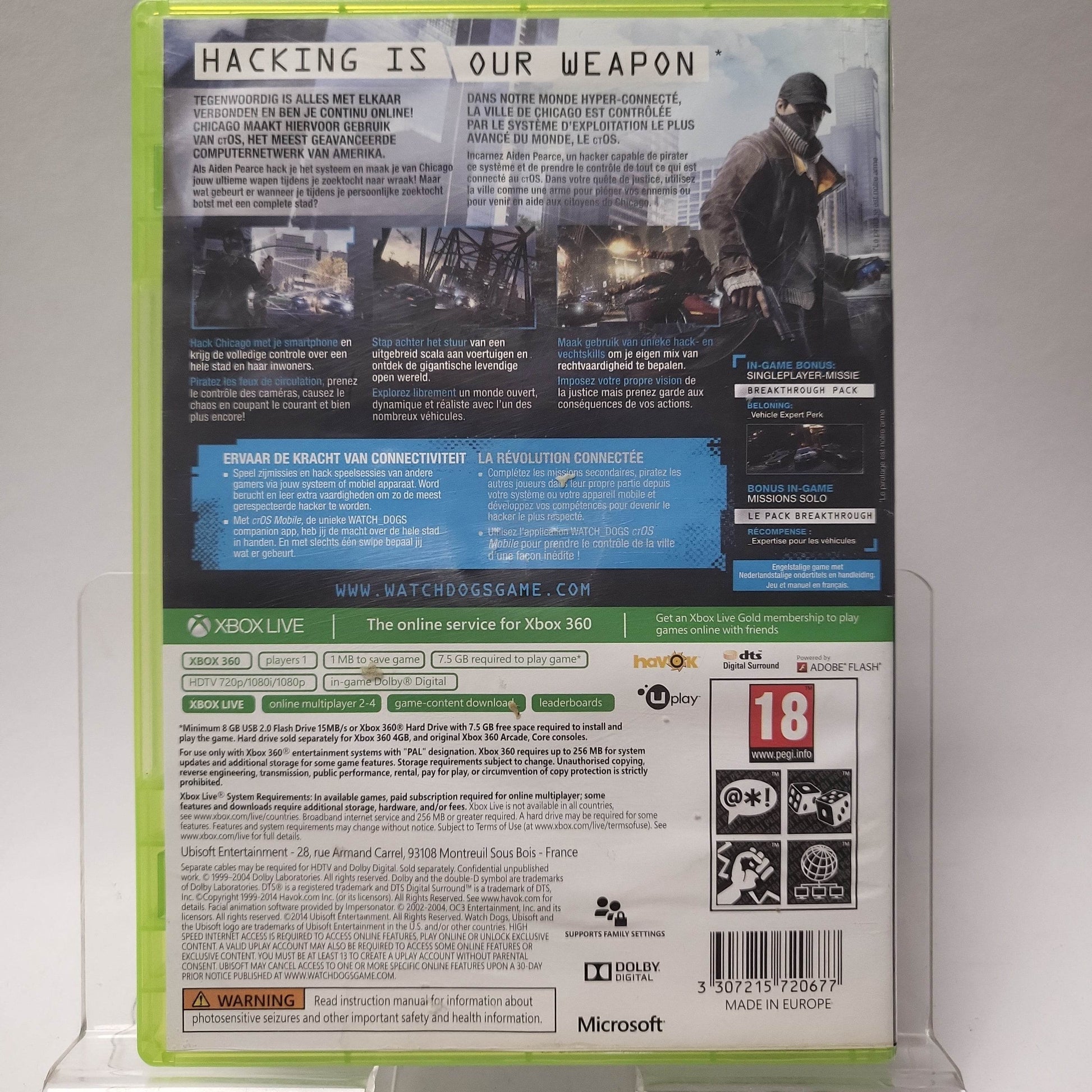 Watchdogs Special Edition Xbox 360 - Feniks Gameshop