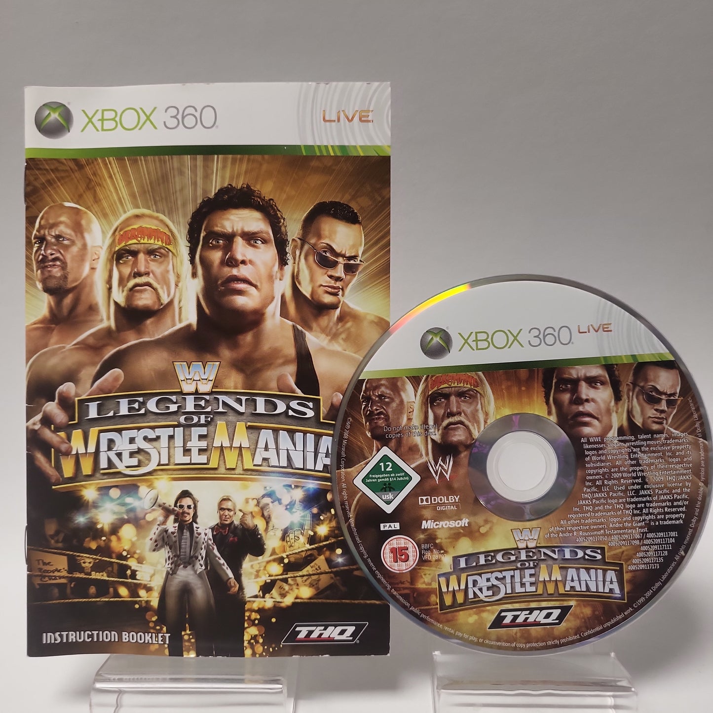 WWE Legends of WrestleMania Xbox 360