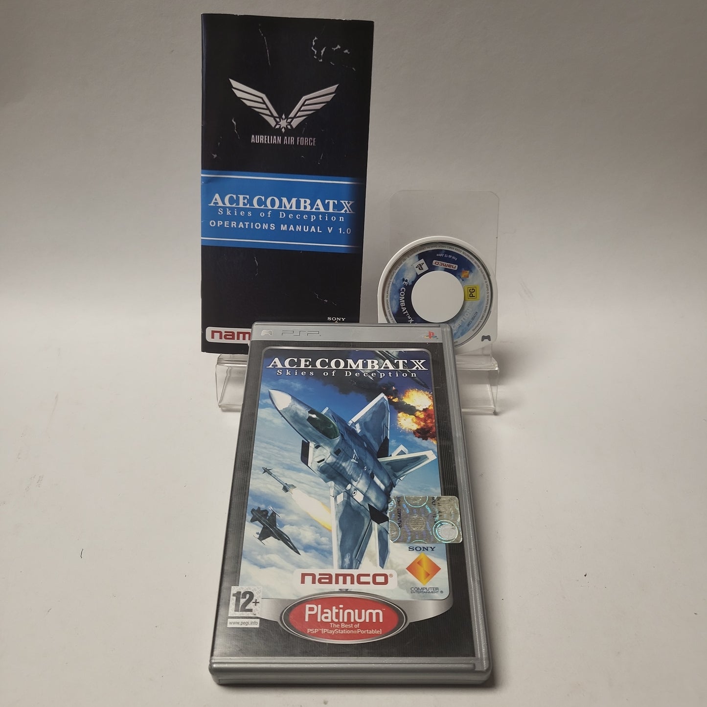 Ace Combat X Skies of Deception Platinum PSP