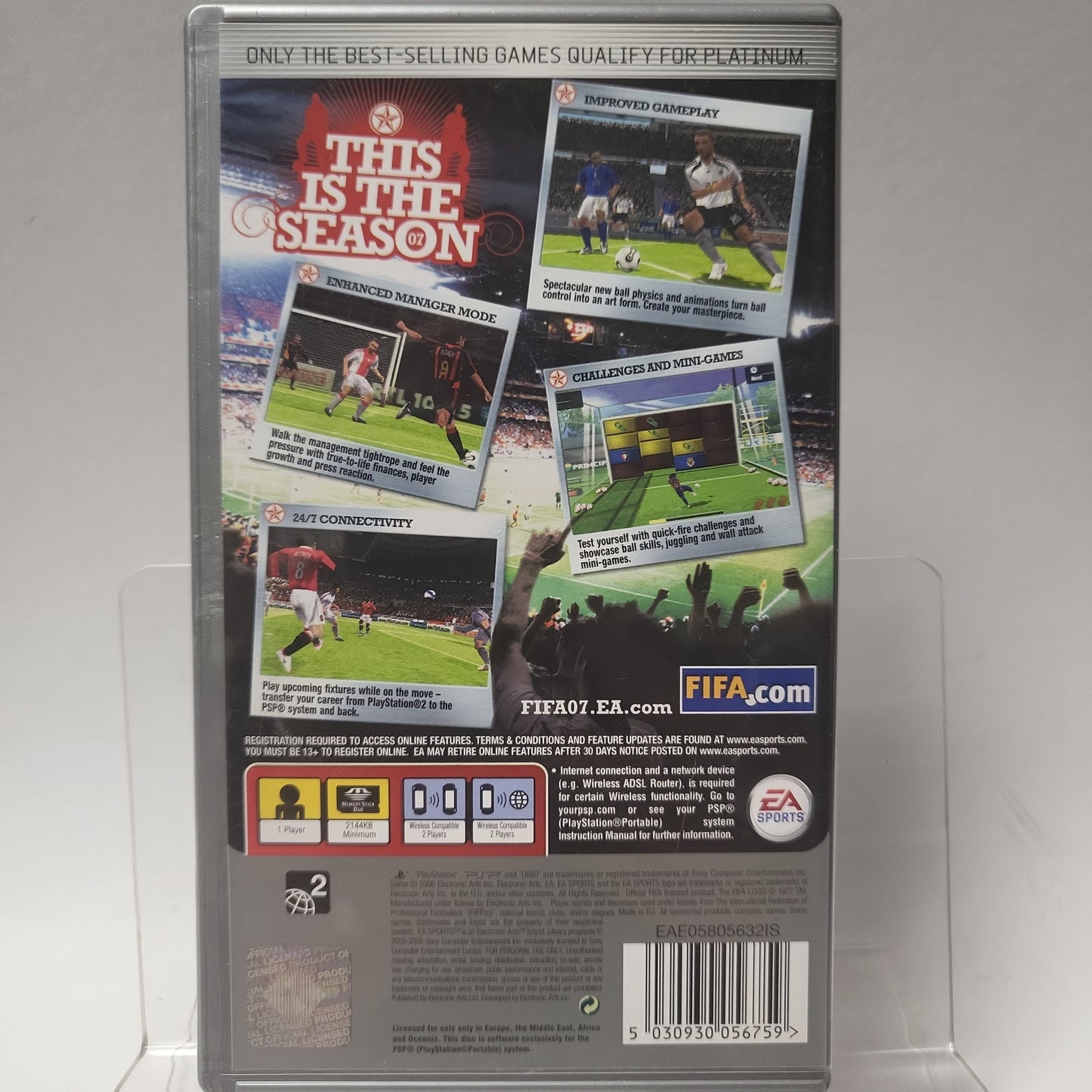 FIFA 07 Platinum Playstation Portable