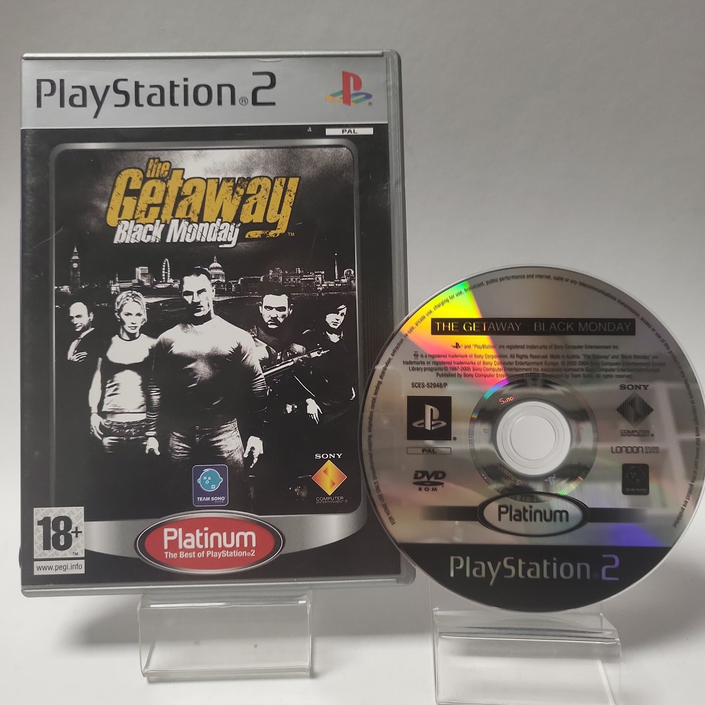 The Getaway Black Monday Platinum (No Book) PlayStation 2