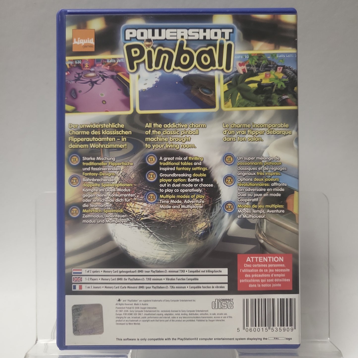 Powershot Pinball Playstation 2