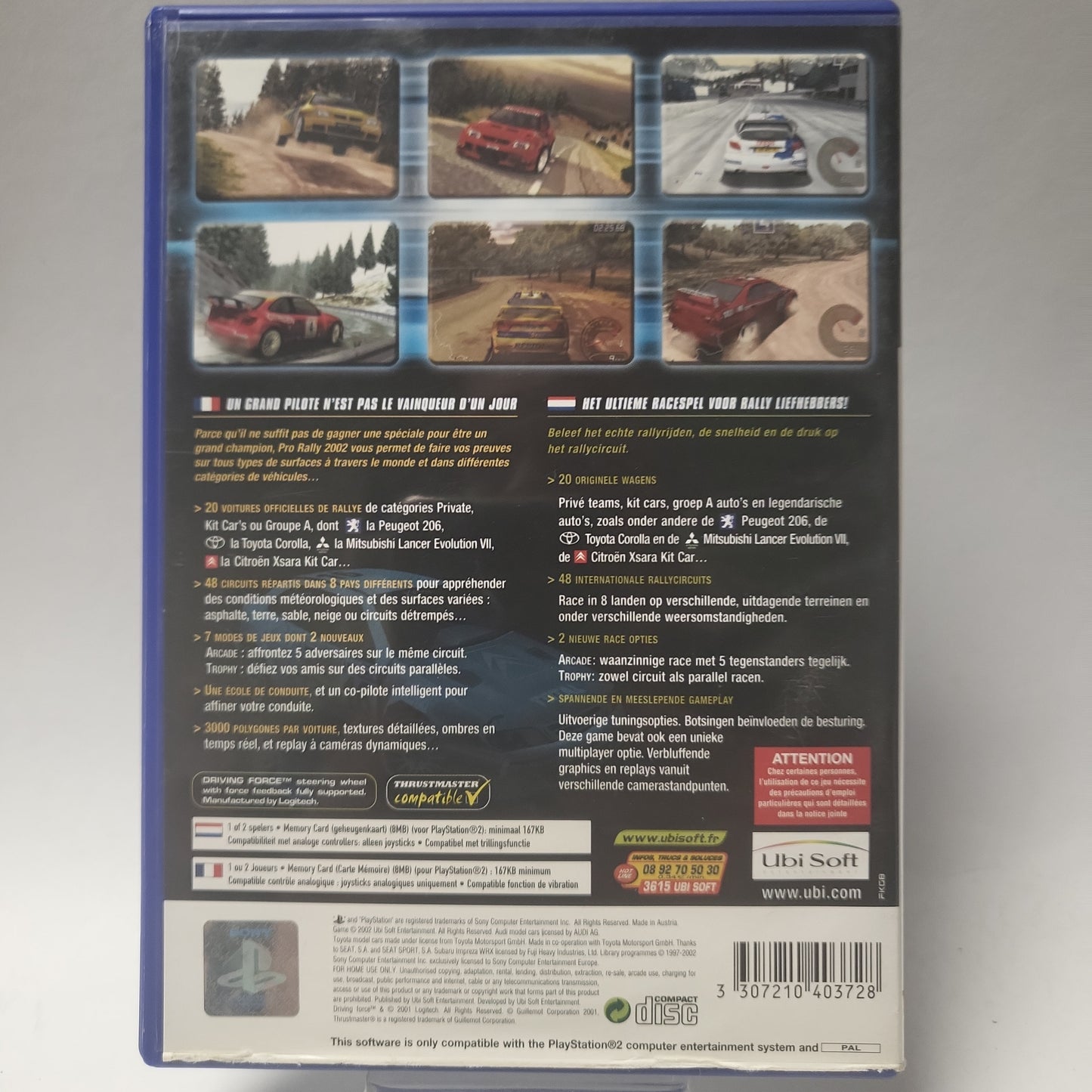 Pro Rally 2002 (No Book) PlayStation 2