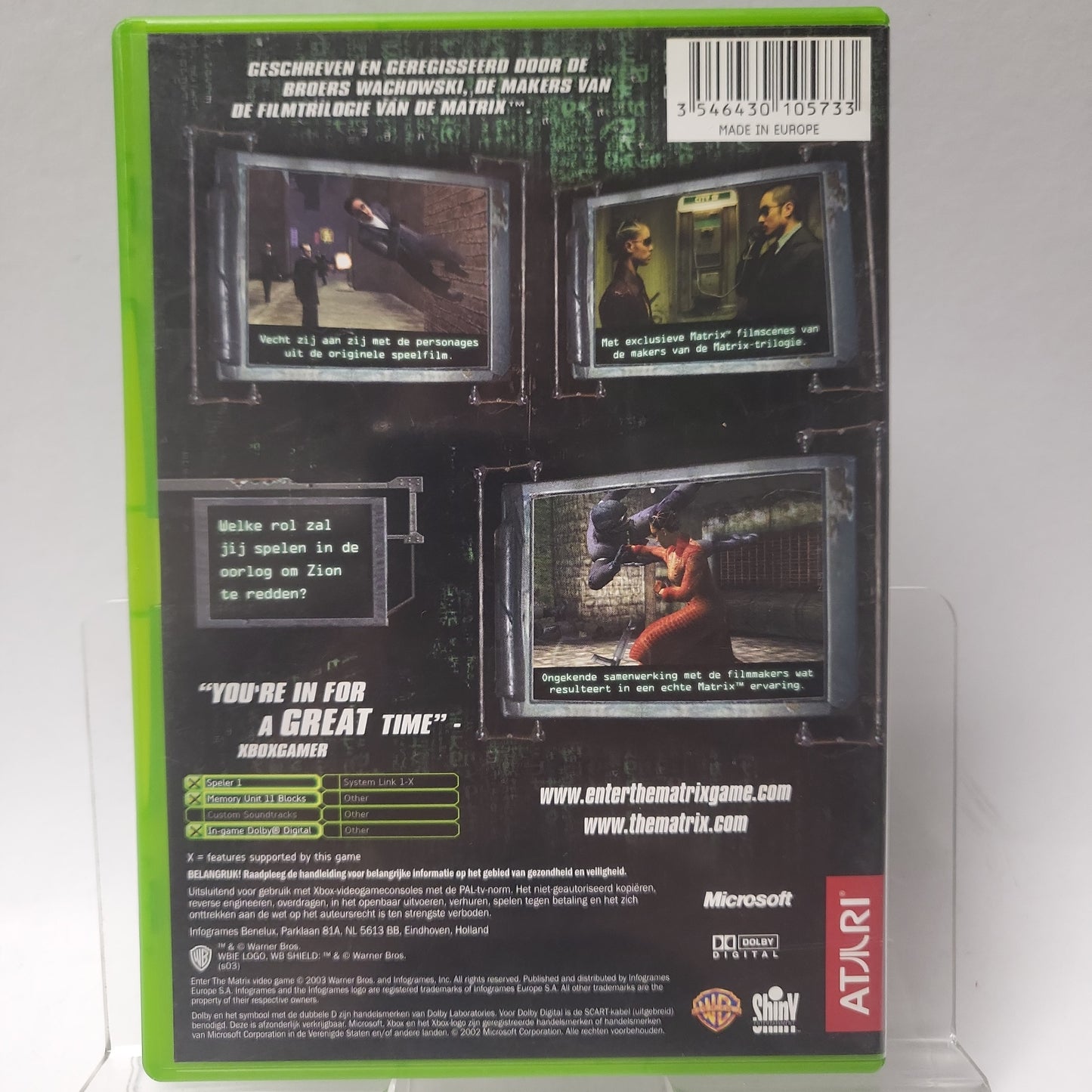 Enter the Matrix Xbox Original