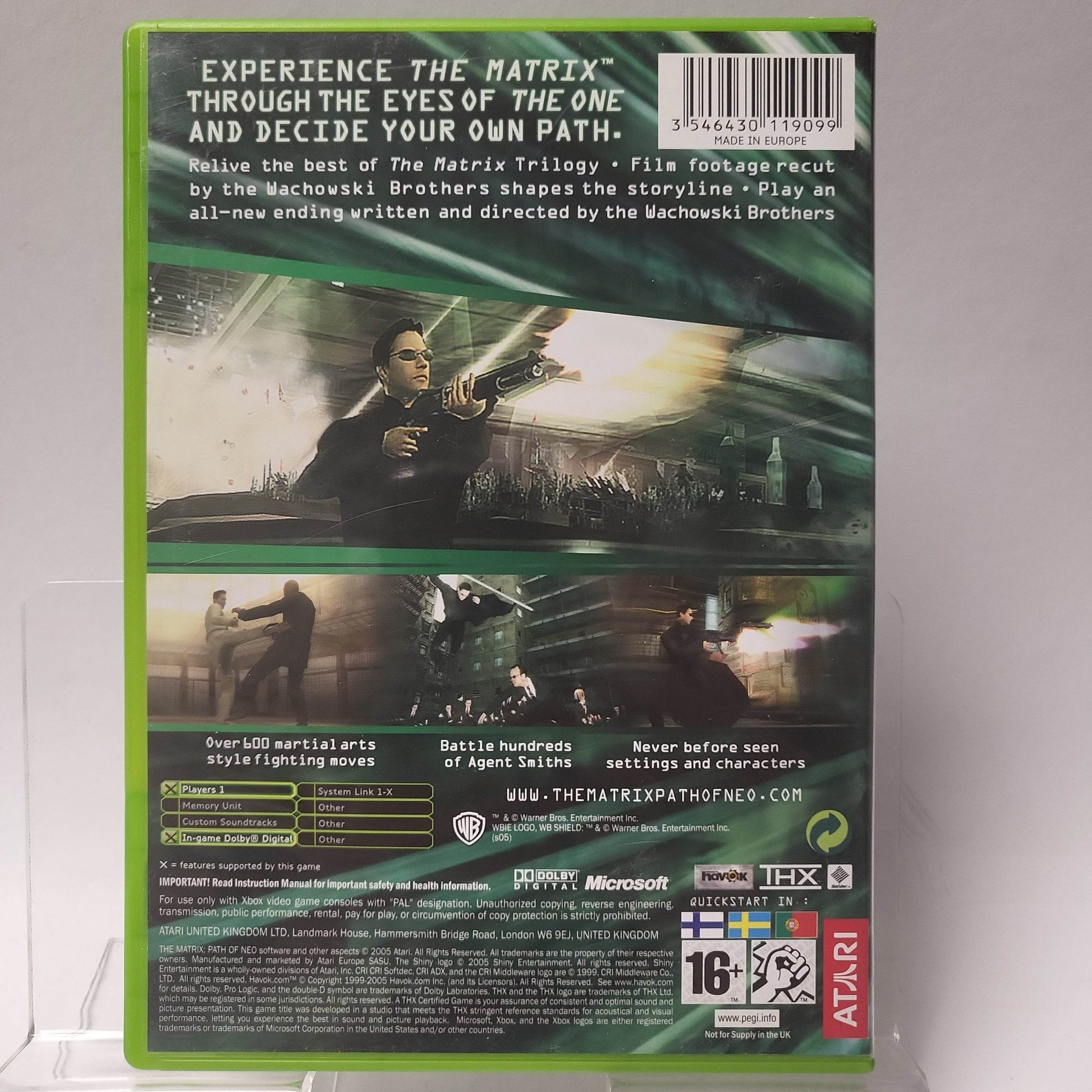 Matrix Path of Neo Xbox Original - Feniks Gameshop
