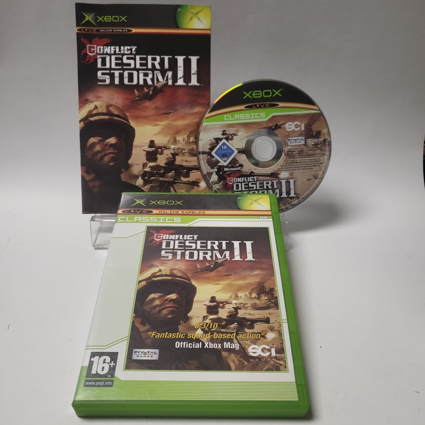 Conflict Desert Storm II Classics Xbox Original